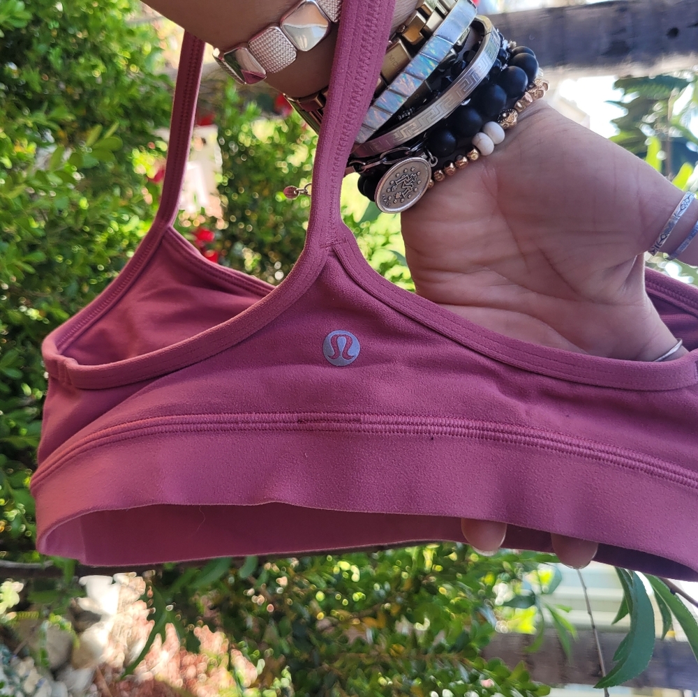 Lululemon Athletica Pink Sports Bra Intimates - Picture 5 of 8